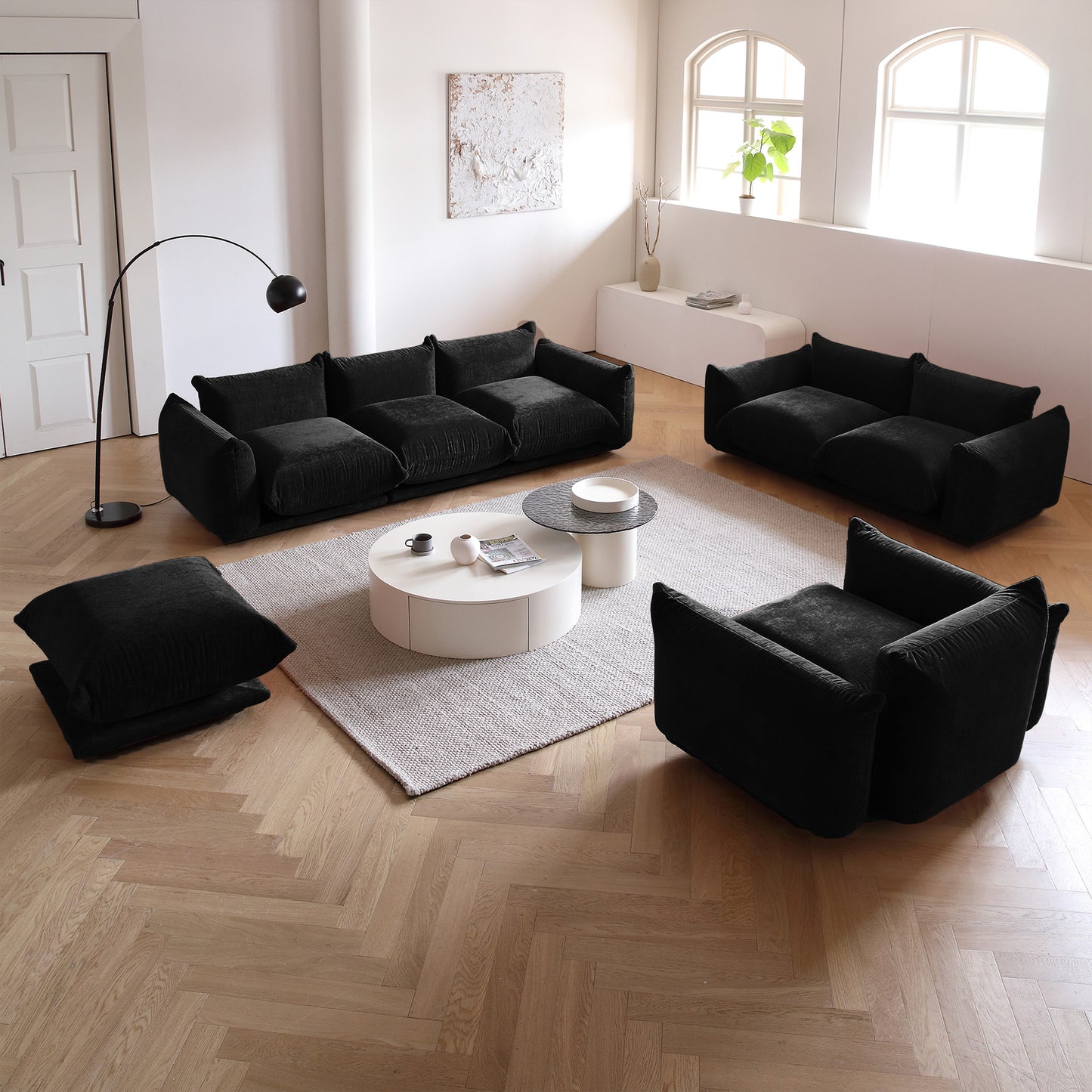 Kova Sectional/Modular Upholstered Sofa