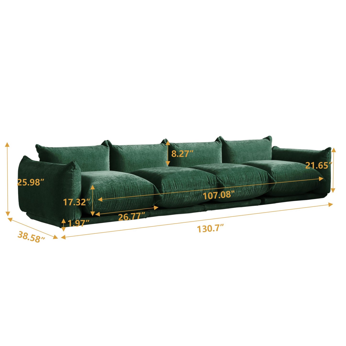 Kova Sectional/Modular Upholstered Sofa