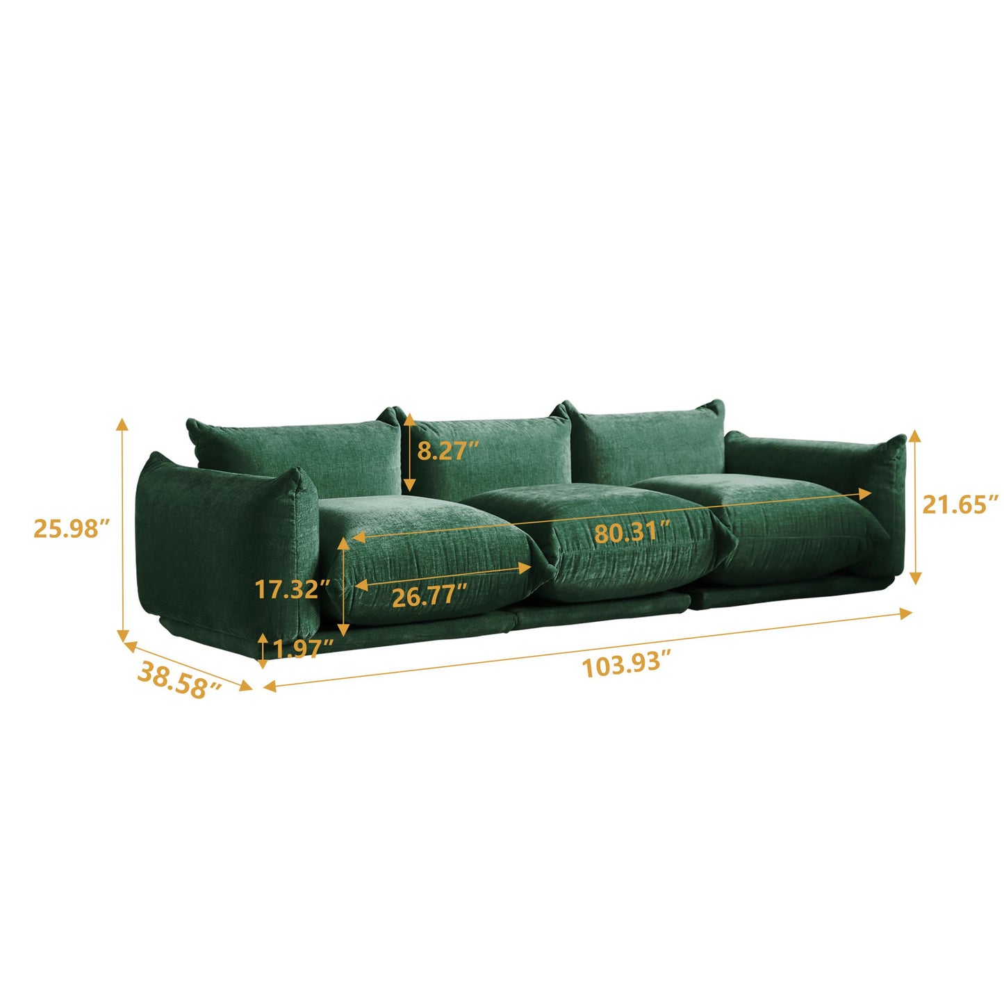 Kova Sectional/Modular Upholstered Sofa