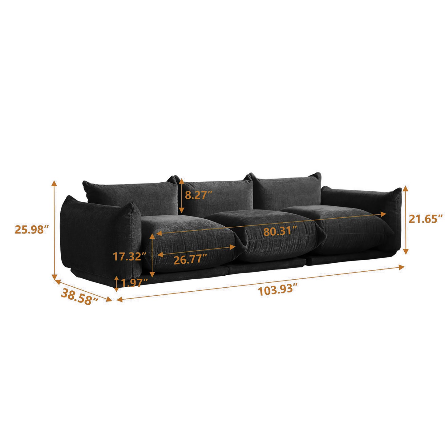 Kova Sectional/Modular Upholstered Sofa