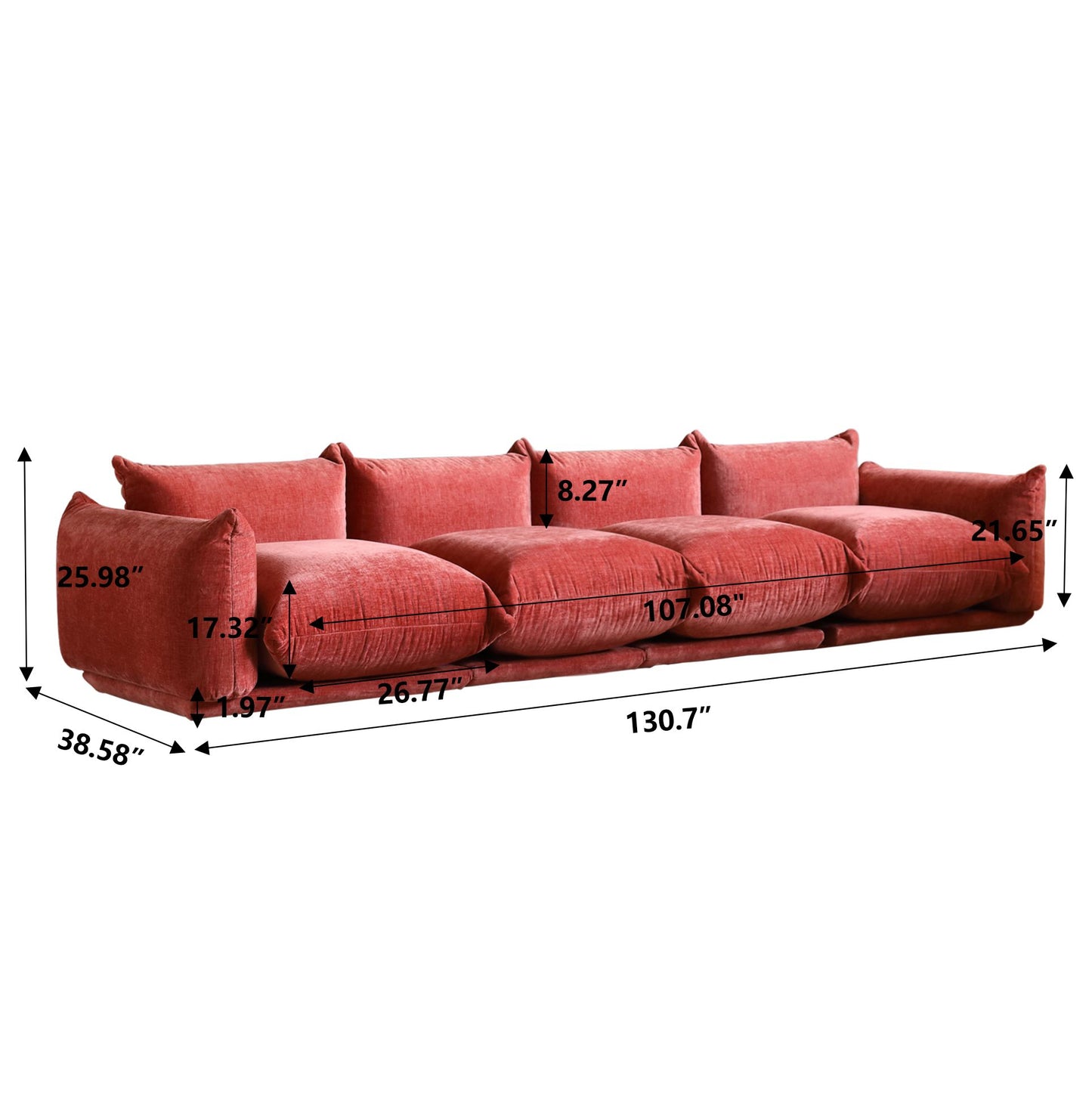 Kova Sectional/Modular Upholstered Sofa