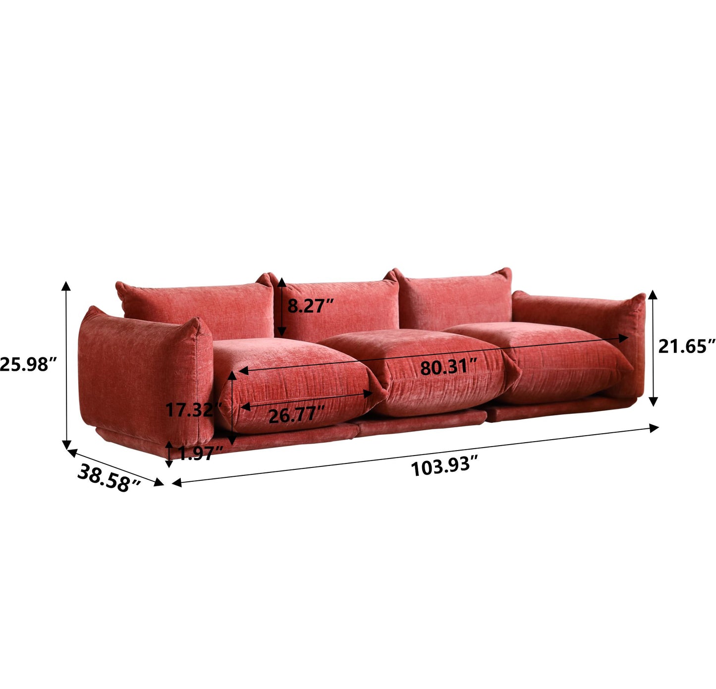 Kova Sectional/Modular Upholstered Sofa