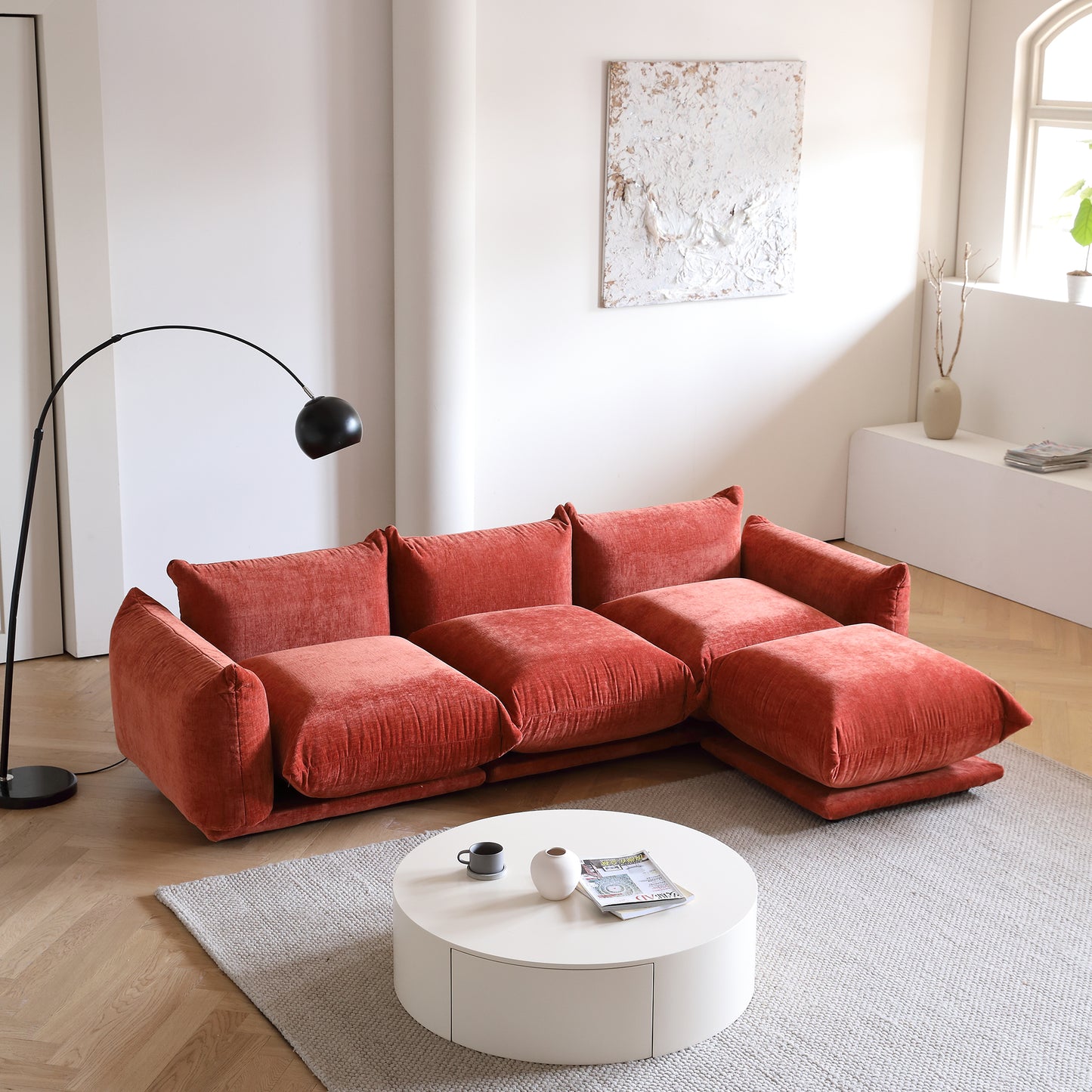 Kova Sectional/Modular Upholstered Sofa