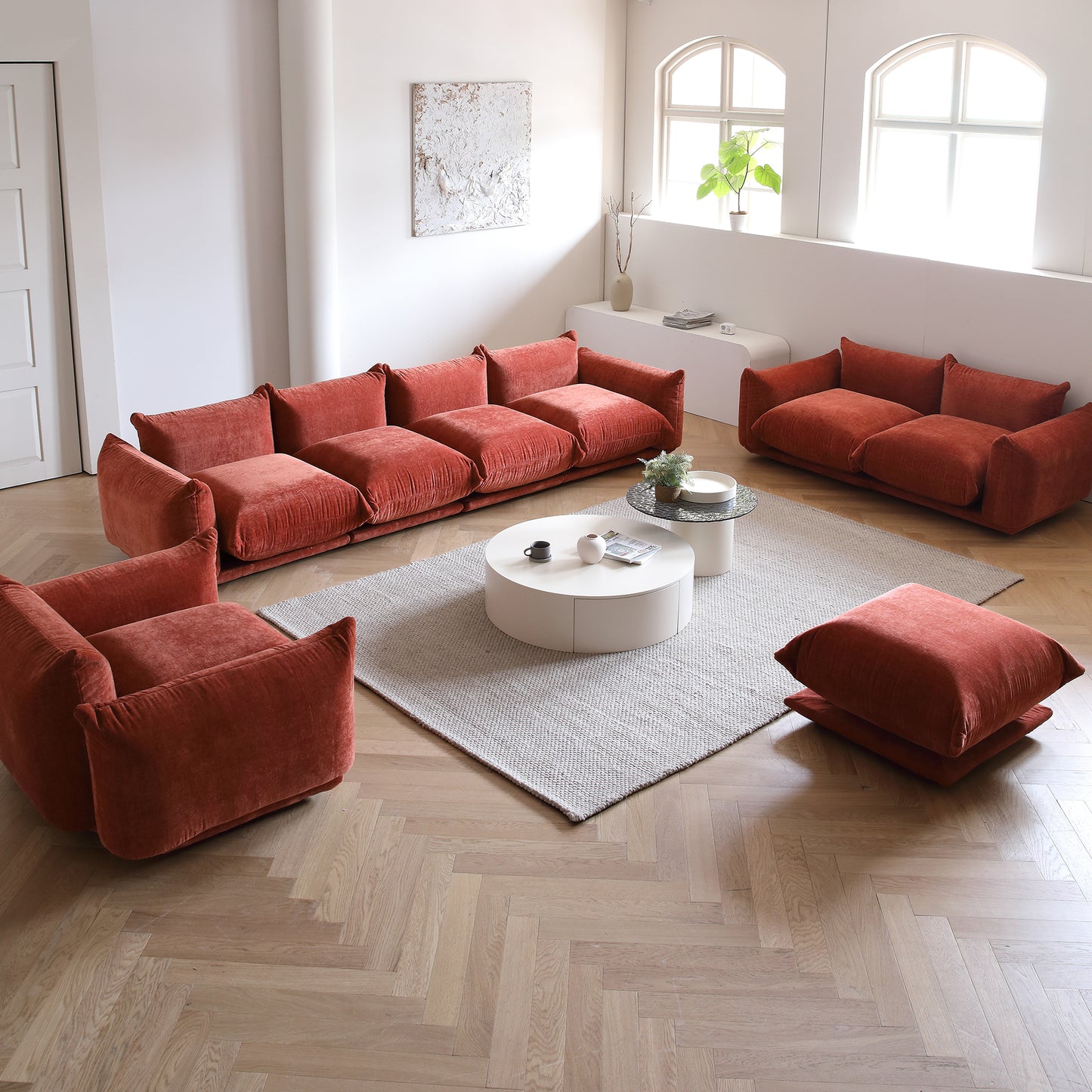Kova Sectional/Modular Upholstered Sofa