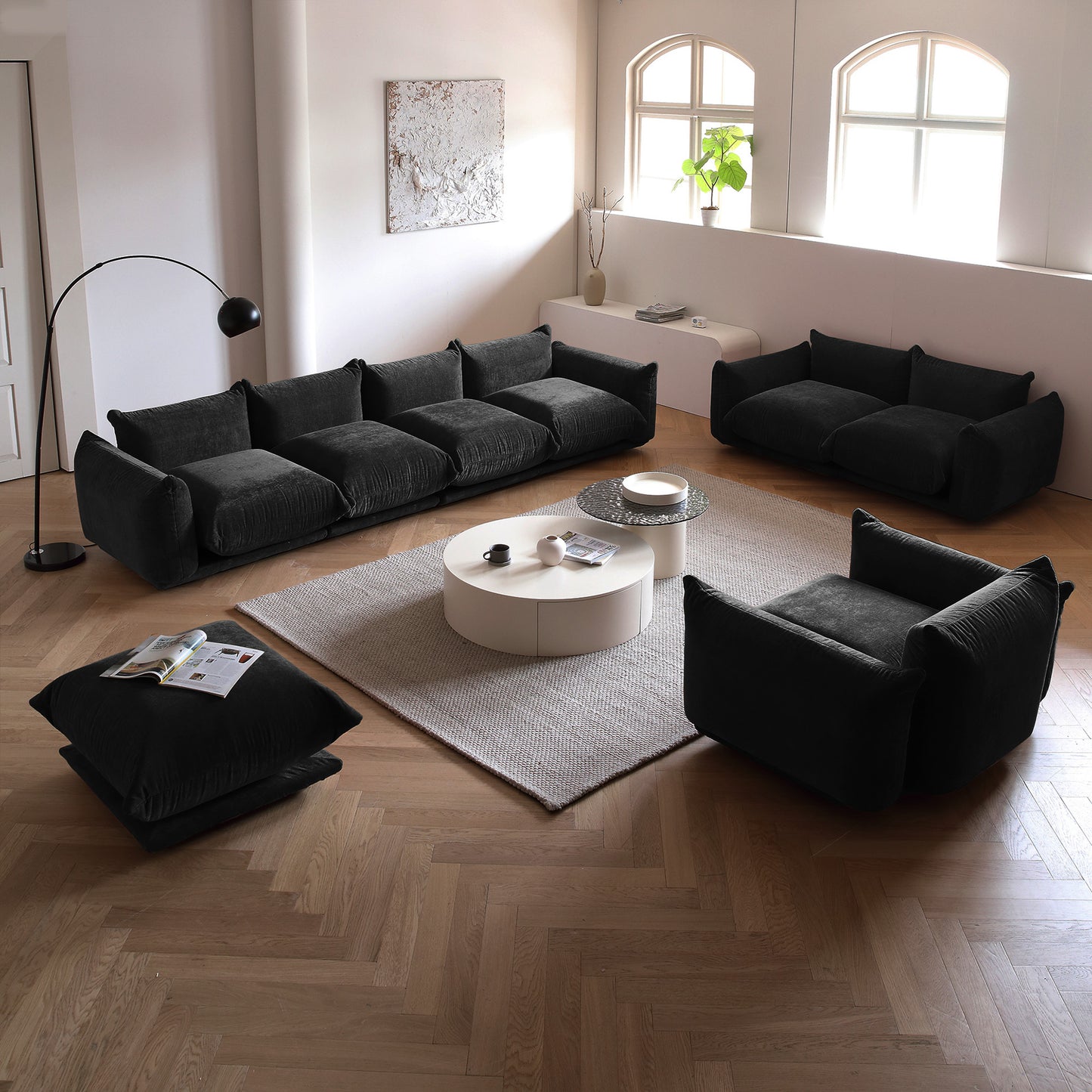 Kova Sectional/Modular Upholstered Sofa