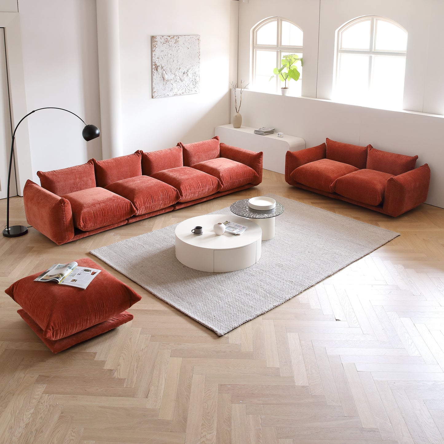 Kova Sectional/Modular Upholstered Sofa