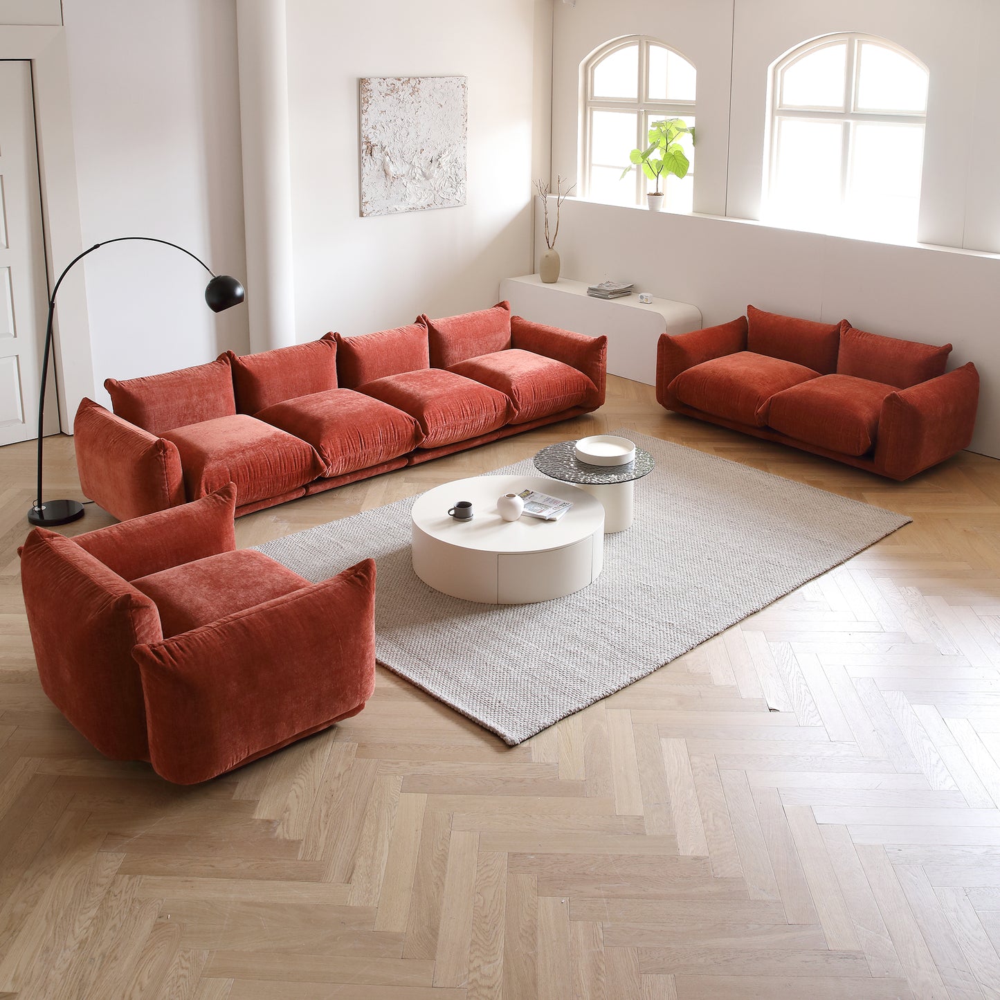 Kova Sectional/Modular Upholstered Sofa