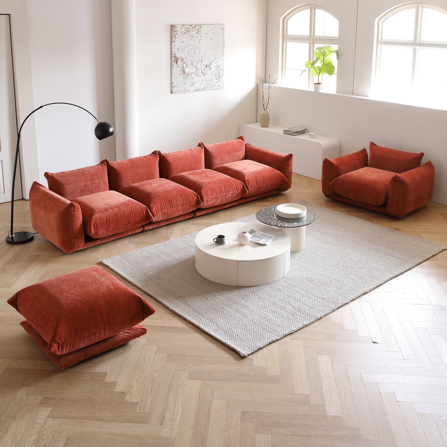 Kova Sectional/Modular Upholstered Sofa