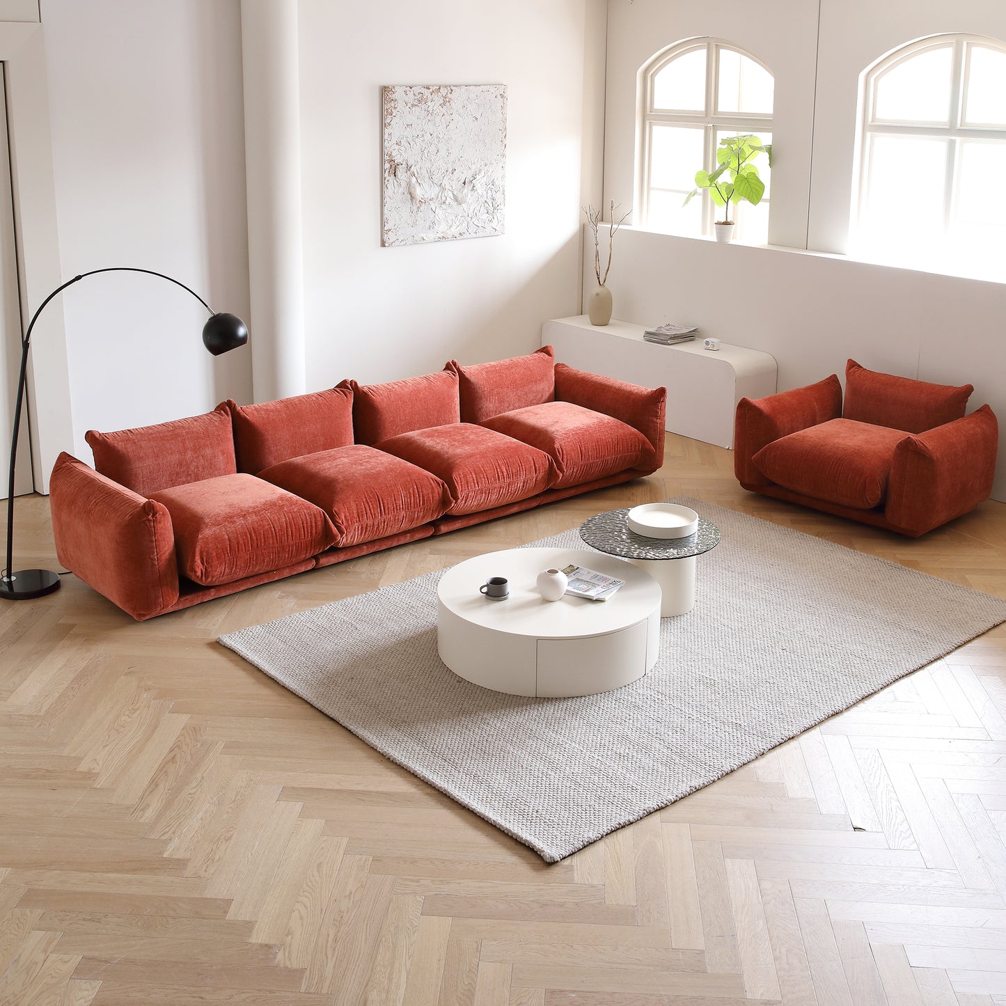Kova Sectional/Modular Upholstered Sofa