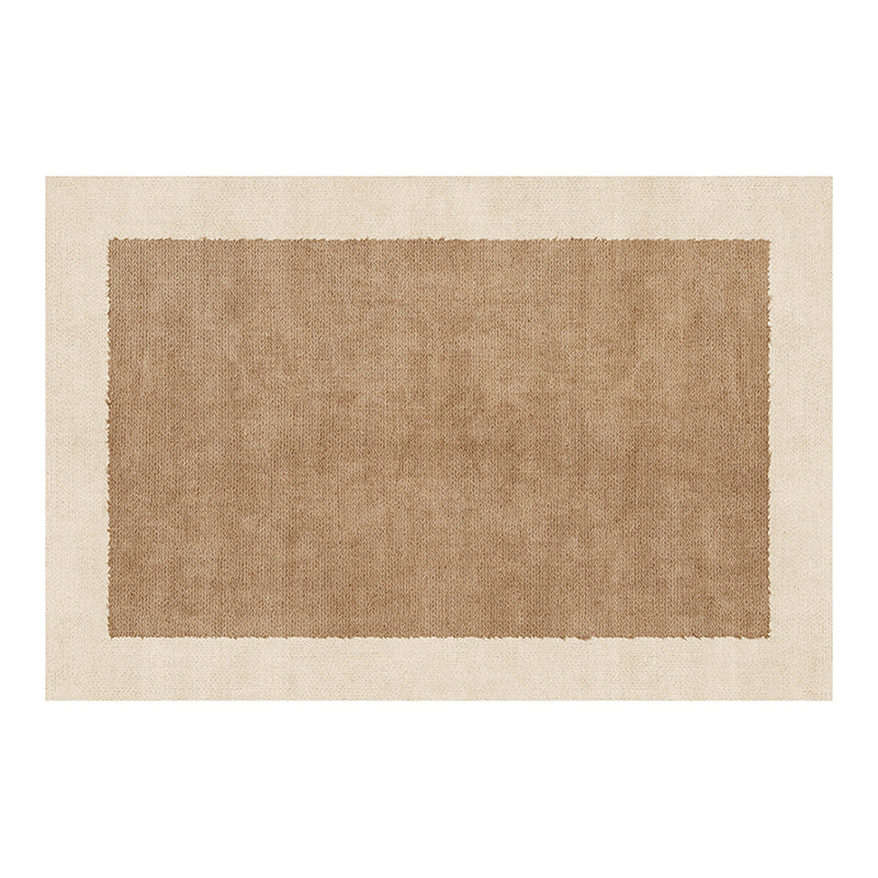 Hearth & Heritage Vintage Area Rug – Ivory and Khaki Printed Non-Slip Rug