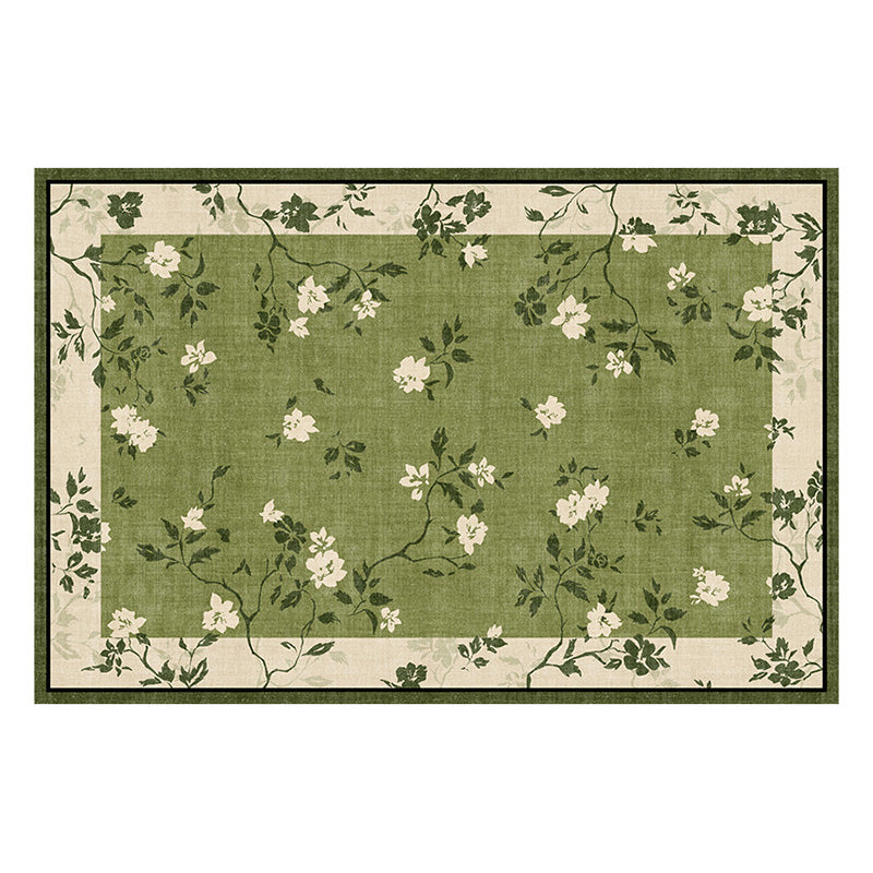 Heritage Loop Vintage Area Rug – Champagne Beige Waterproof Non-Slip Rug