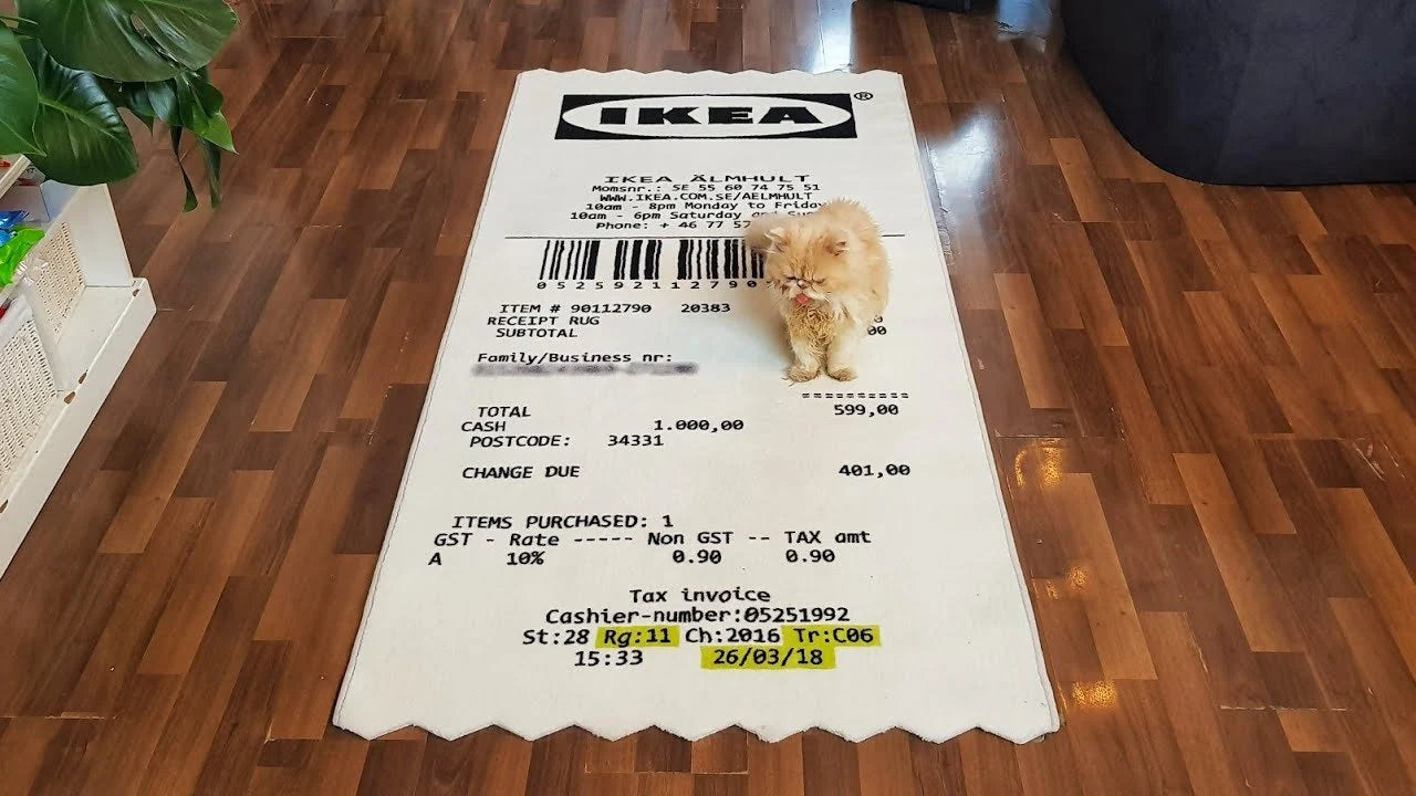 Receipt Carpet
