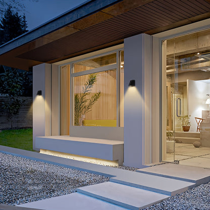 Modern LED Outdoor Wall Light – 3W/6W Waterproof Porch Lamp, Warm or Cool White