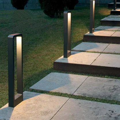 GardenGlow Outdoor Ground Light – Modern LED Bollard Path Light, Weatherproof