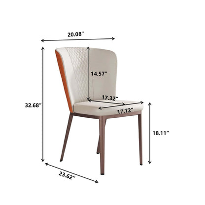 Cole Stitched Modern Dining Chair