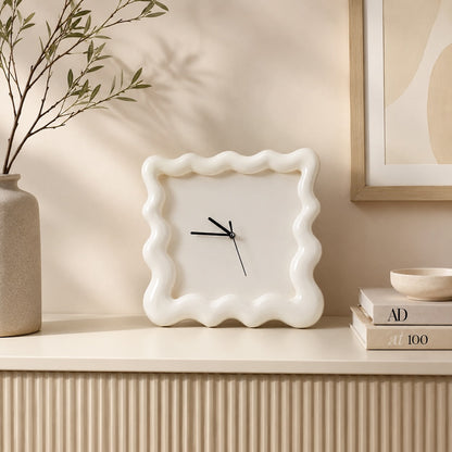 Modern Round Wall Clock | Silent 30cm ABS Wall Decor