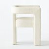 Ivory Boucle Chair