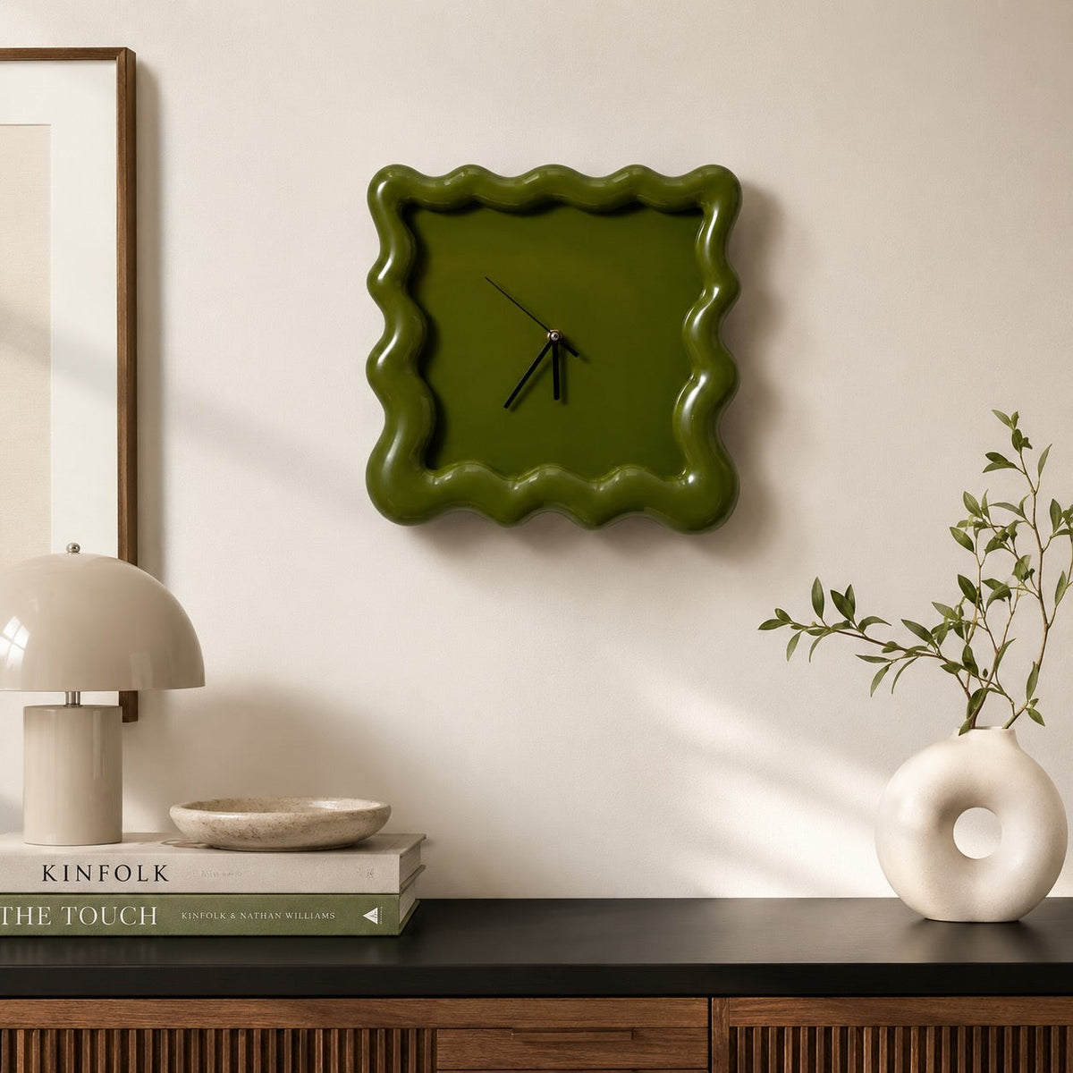 Modern Round Wall Clock | Silent 30cm ABS Wall Decor