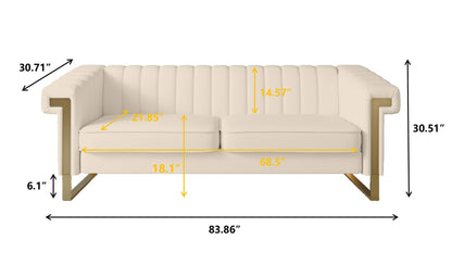 Royale Tufted Loveseat