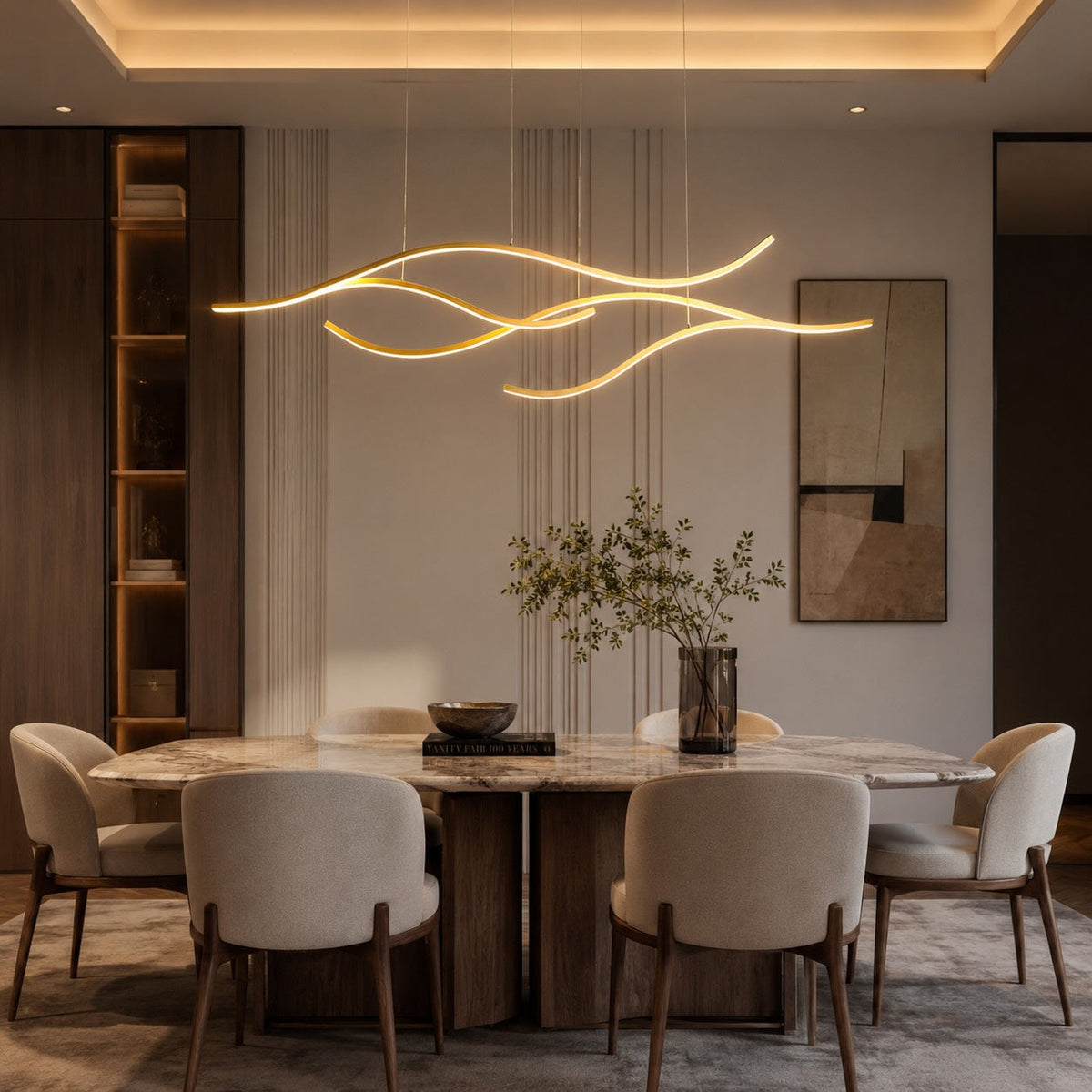 Silicone Shade Pendant Light | Dimmable Adjustable LED