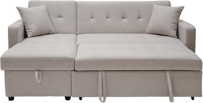 Clifton Sectional Sleeper Sofa with Storage