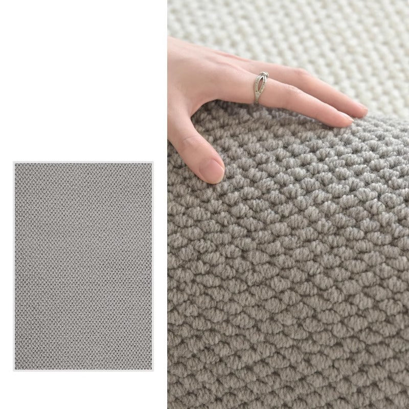 Modern Minimalist Wool Blend Area Rug – 49% Wool, Cotton-Backed Non-Slip Carpet