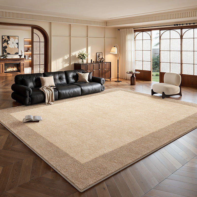 Hearth & Heritage Vintage Area Rug – Ivory and Khaki Printed Non-Slip Rug