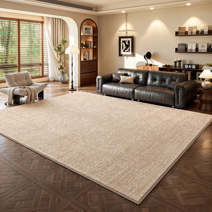 Hearth & Heritage Vintage Area Rug – Ivory and Khaki Printed Non-Slip Rug