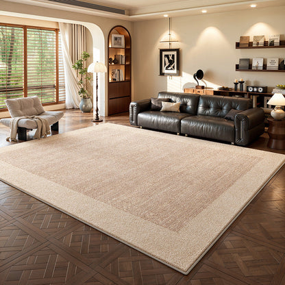 Hearth & Heritage Vintage Area Rug – Ivory and Khaki Printed Non-Slip Rug