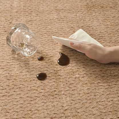 Hearth & Heritage Printed Area Rug – Ivory and Khaki Vintage Non-Slip Rug
