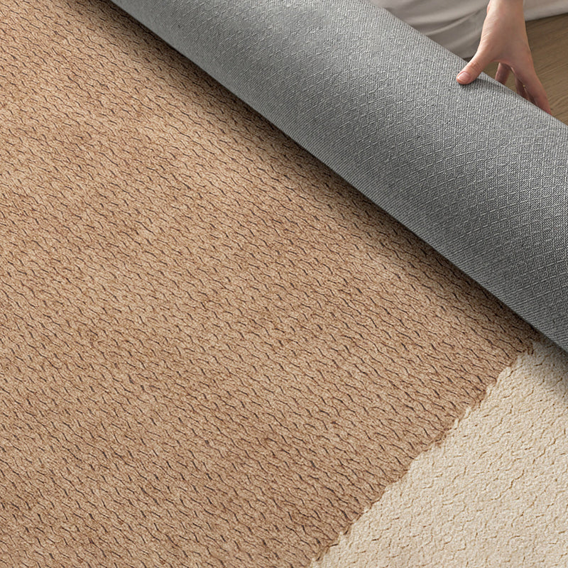 Hearth & Heritage Printed Area Rug – Ivory and Khaki Vintage Non-Slip Rug