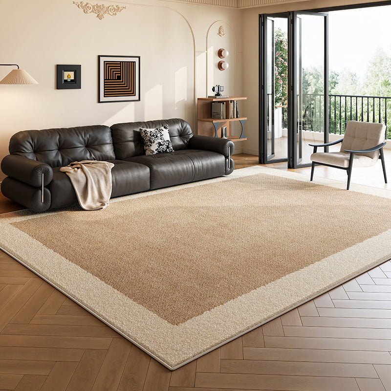 Hearth & Heritage Printed Area Rug – Ivory and Khaki Vintage Non-Slip Rug