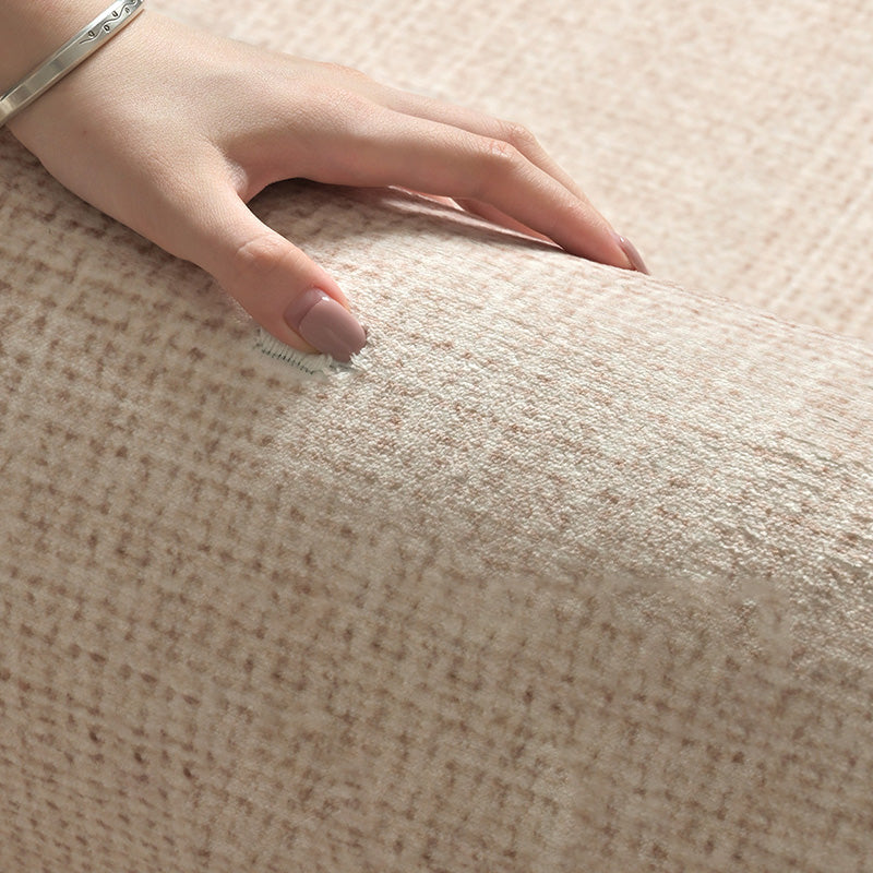 Nordique Cloud Faux Cashmere Area Rug – Ivory Non-Slip Printed Rug for Living Room