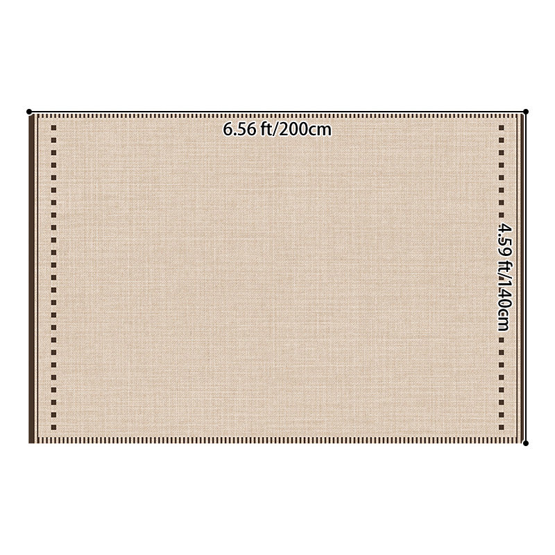 Nordique Cloud Faux Cashmere Rug – Scandinavian Ivory Non-Slip Area Rug