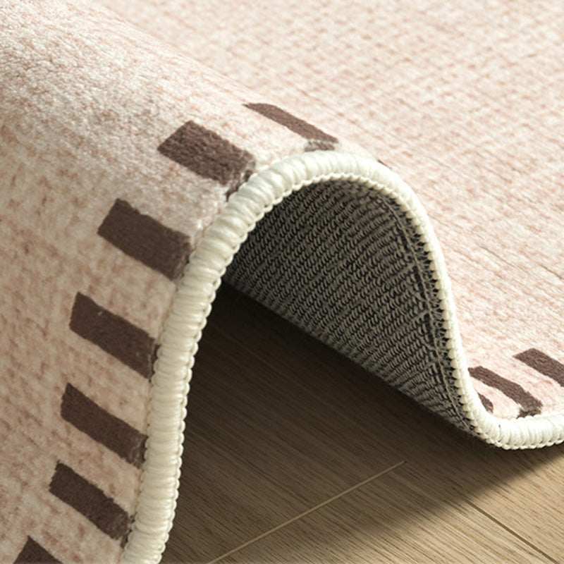 Nordique Cloud Faux Cashmere Rug – Scandinavian Ivory Non-Slip Area Rug