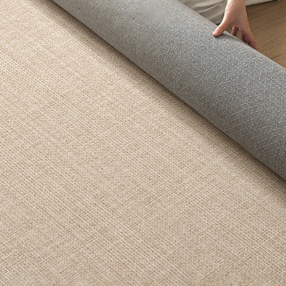 Nordique Cloud Faux Cashmere Rug – Scandinavian Ivory Non-Slip Area Rug