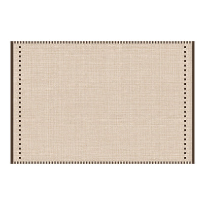 Nordique Cloud Faux Cashmere Rug – Scandinavian Ivory Non-Slip Area Rug