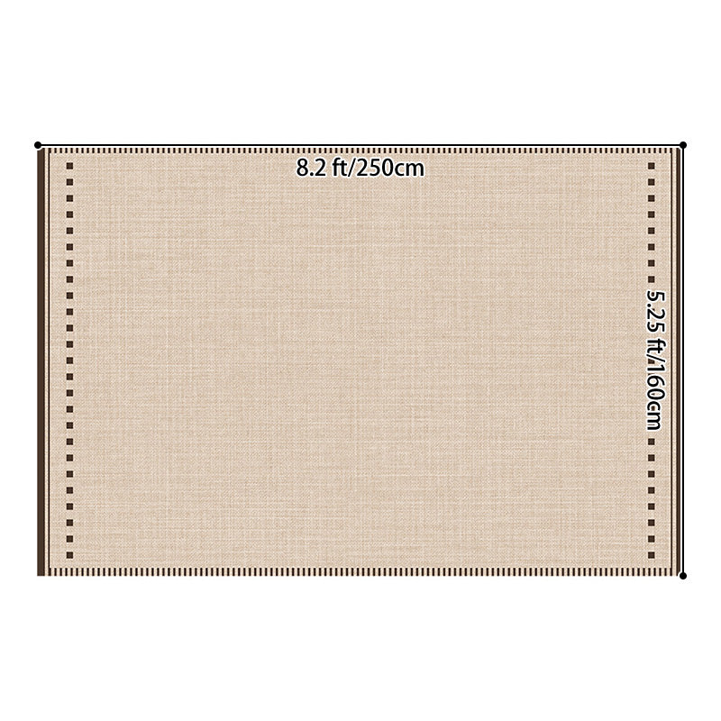Nordique Cloud Faux Cashmere Rug – Scandinavian Ivory Non-Slip Area Rug