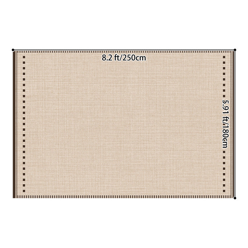 Nordique Cloud Faux Cashmere Rug – Scandinavian Ivory Non-Slip Area Rug