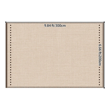 Nordique Cloud Faux Cashmere Rug – Scandinavian Ivory Non-Slip Area Rug
