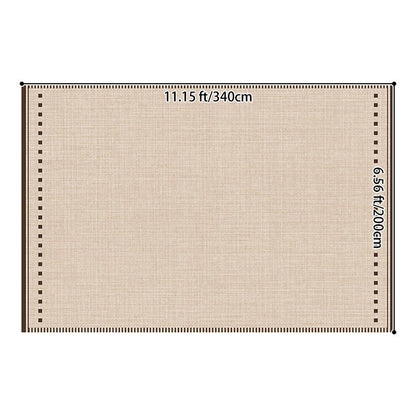 Nordique Cloud Faux Cashmere Rug – Scandinavian Ivory Non-Slip Area Rug