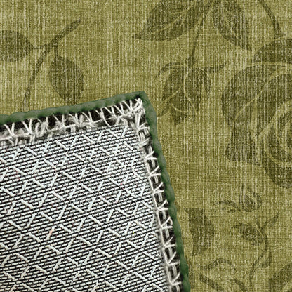 Heritage Loop Vintage Area Rug – Champagne Beige Waterproof Non-Slip Rug