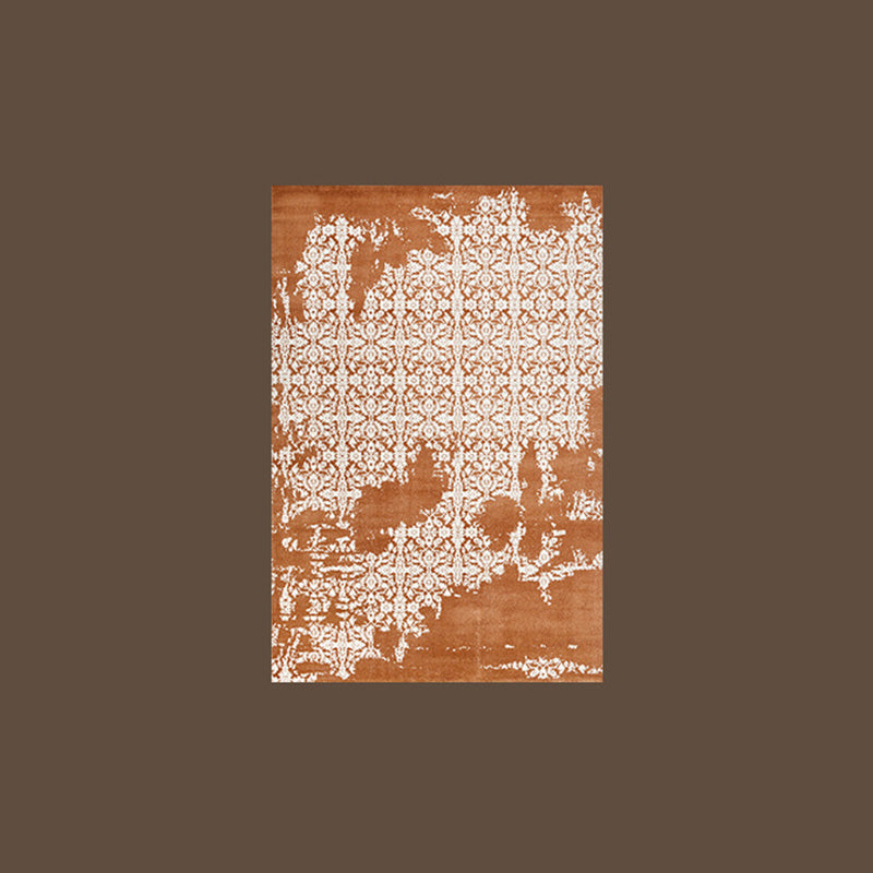 Earth & Vine High-Low Area Rug – Terracotta and Sage Textured Non-Slip Rug