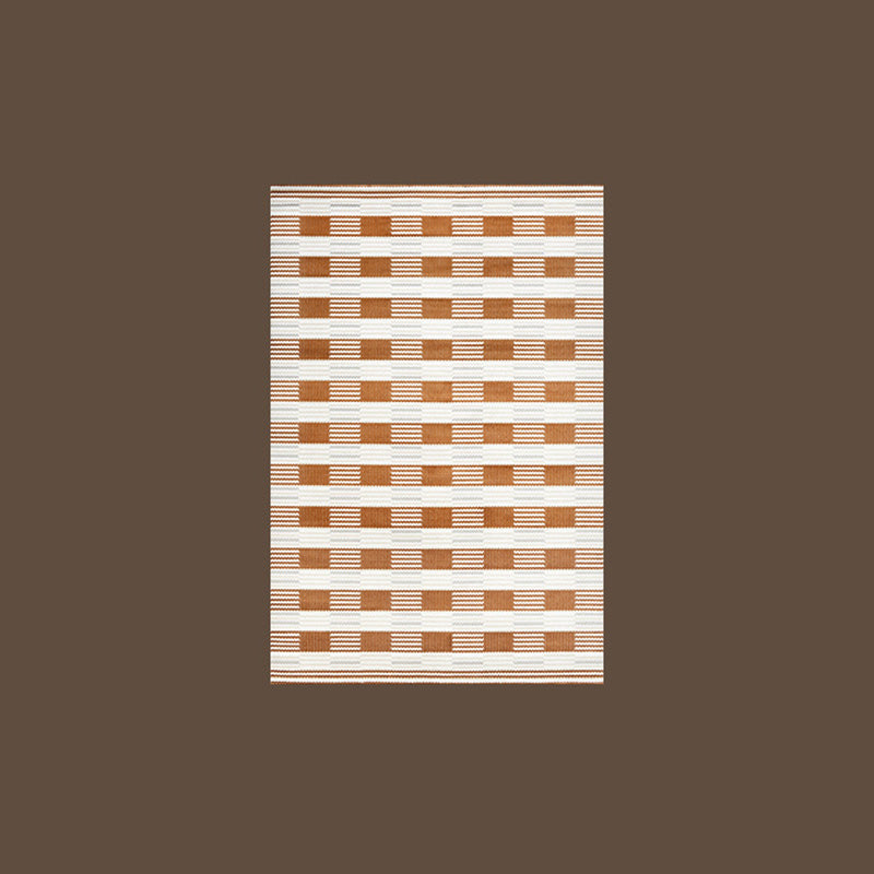 Earth & Vine High-Low Area Rug – Terracotta and Sage Textured Non-Slip Rug
