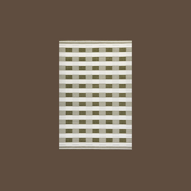 Earth & Vine High-Low Area Rug – Terracotta and Sage Textured Non-Slip Rug