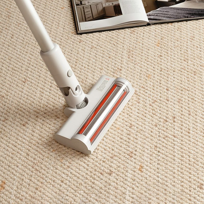 Nordic Serenity Wool Nylon Blend Rug – Warm Oatmeal Artisan Loop Pile Area Rug