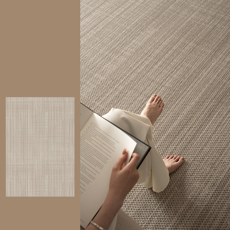 Nordic Serenity Wool Nylon Blend Rug – Warm Oatmeal Artisan Loop Pile Area Rug