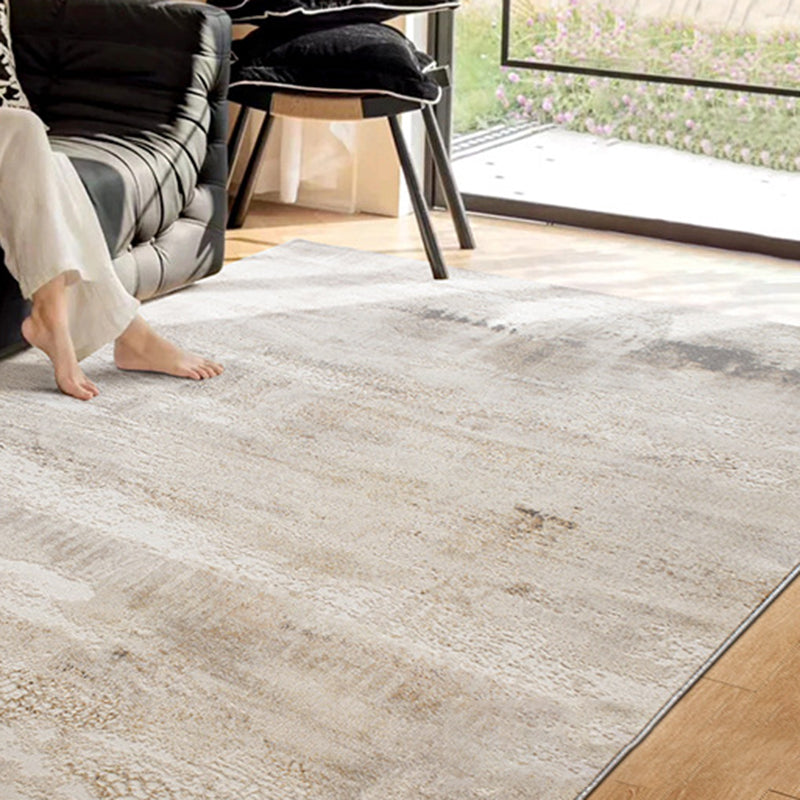 Zen Horizon Japandi Area Rug – Ivory 3D High-Low Sculpted Texture Rug
