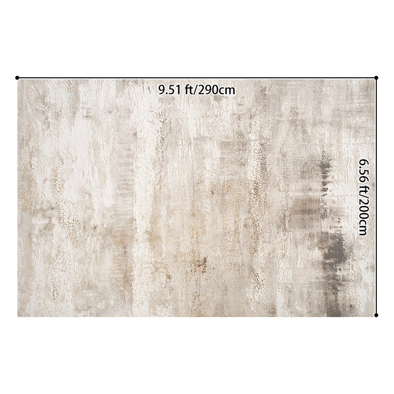 Zen Horizon Japandi Area Rug – Ivory 3D High-Low Sculpted Texture Rug