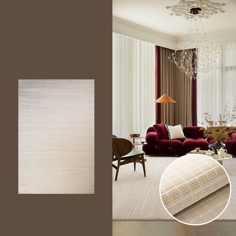 Zen Horizon Japandi Area Rug – Ivory 3D High-Low Sculpted Texture Rug